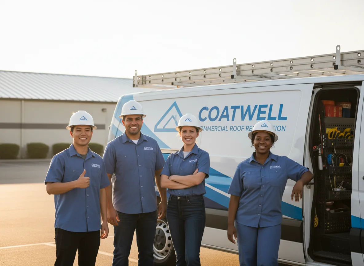 Commercial roof coating company in Norvell, MI
